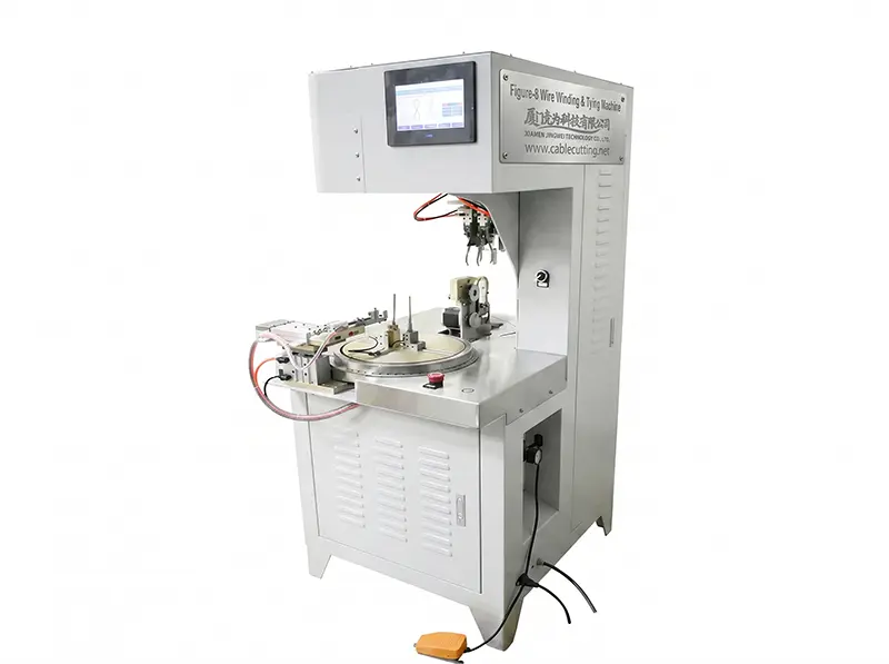 เครื่องพันสายไฟรูปเลข 8 อัตโนมัติสำหรับสายหนา WPM-81B พร้อมระบบมัดสาย