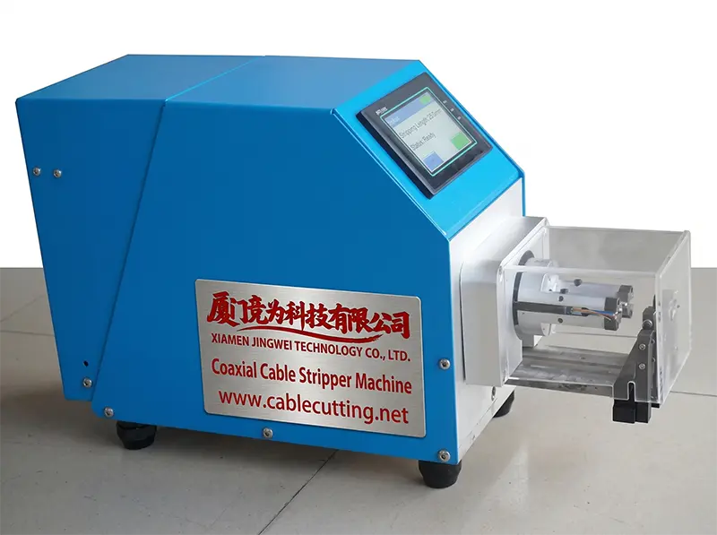 เครื่องปอกสายโคแอกเชียล WPM-28 | ปอกสายไฟแม่นยำ ทนทาน จาก JINGWEI