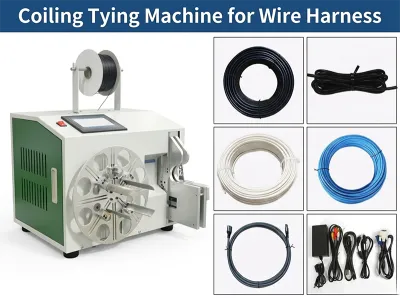 เครื่องพันและมัดม้วนสายเคเบิลอัตโนมัติ WPM-212L - เครื่องม้วนและมัดสายเคเบิล