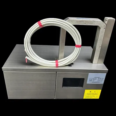 เครื่องม้วนสายเคเบิลด้วยเทป OPP พลาสติก JW-1216 - เครื่องม้วนและมัดสายเคเบิล