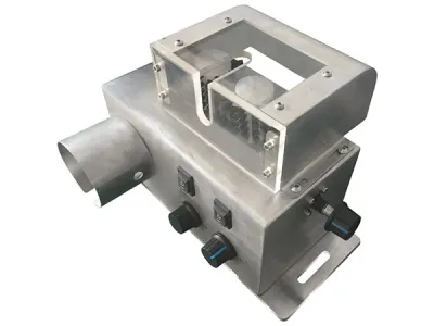 เครื่องแยกและบิดลวดแบบแรงเหวี่ยง Heavy-Duty รุ่น JW‑3008 - แปรงตาข่ายป้องกันสายไฟ