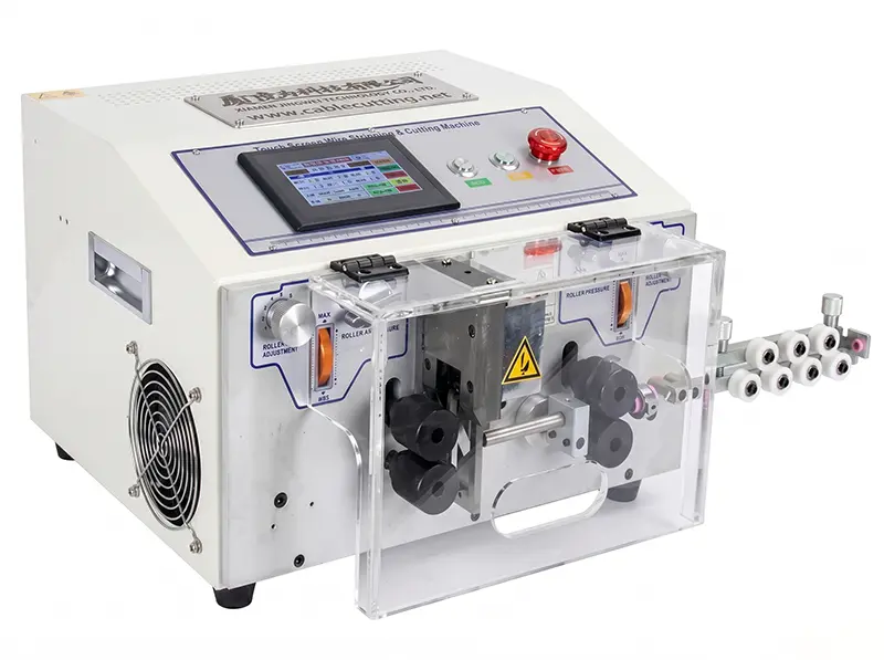 เครื่องปอกฉนวนสายไฟหน้าจอสัมผัส WPM-HT2S | JINGWEI