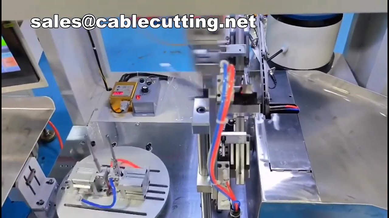 เครื่องสวมแหวนซิลิโคนอัตโนมัติและผูกสายไฟ | เครื่องผูกสายไฟอัจฉริยะ