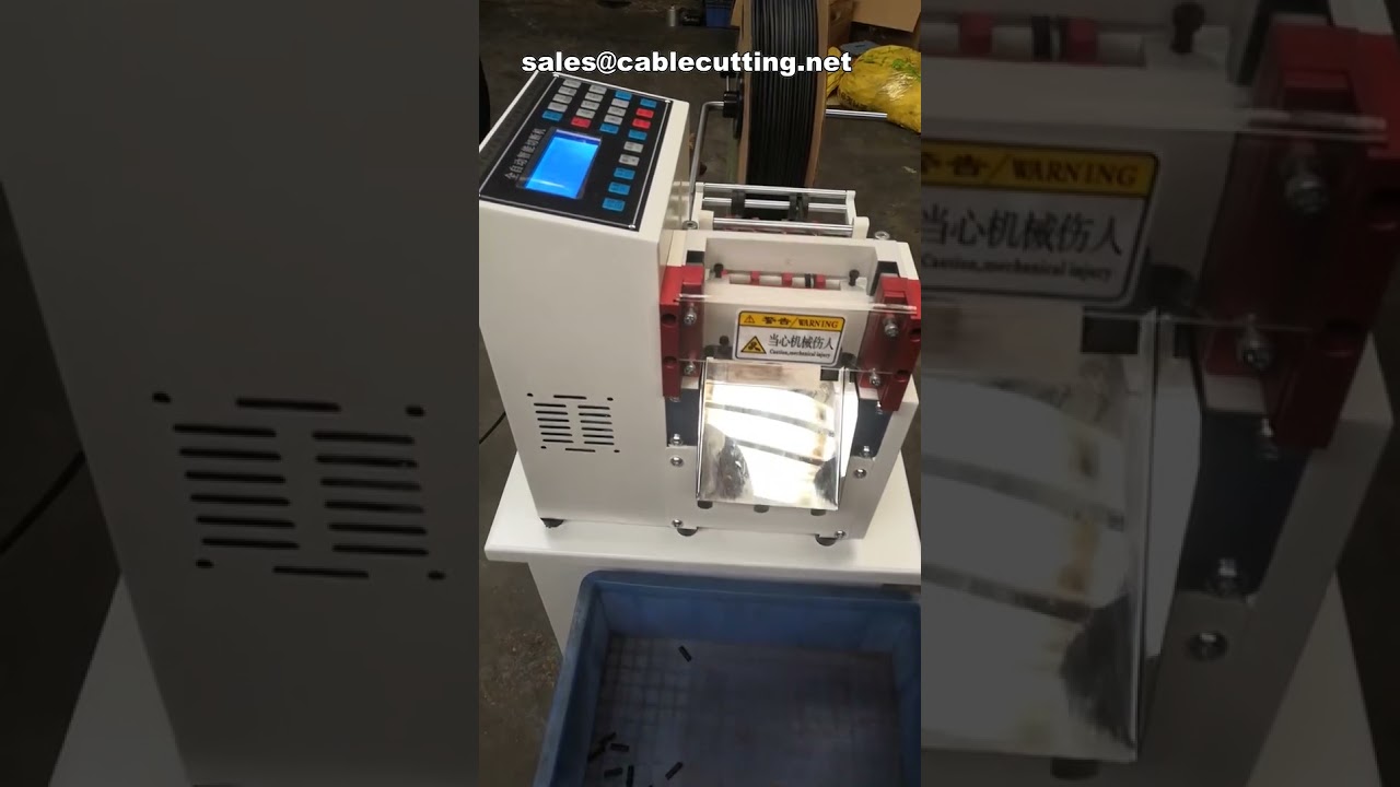 เครื่องตัดท่อหดความร้อนอัตโนมัติ | Heat Shrink Tubing Cutting Machine แม่นยำ ปลอดภัย
