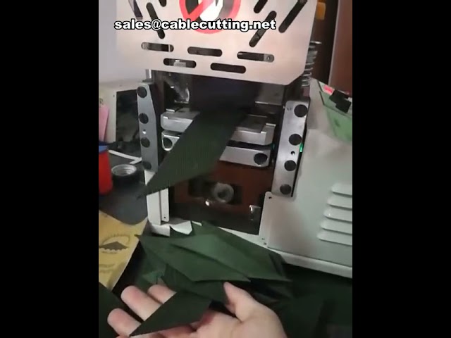 เครื่องตัดริบบิ้นยืดหยุ่นอัตโนมัติ ร้อนและเย็น | เครื่องตัดแถบกาวอัจฉริยะ