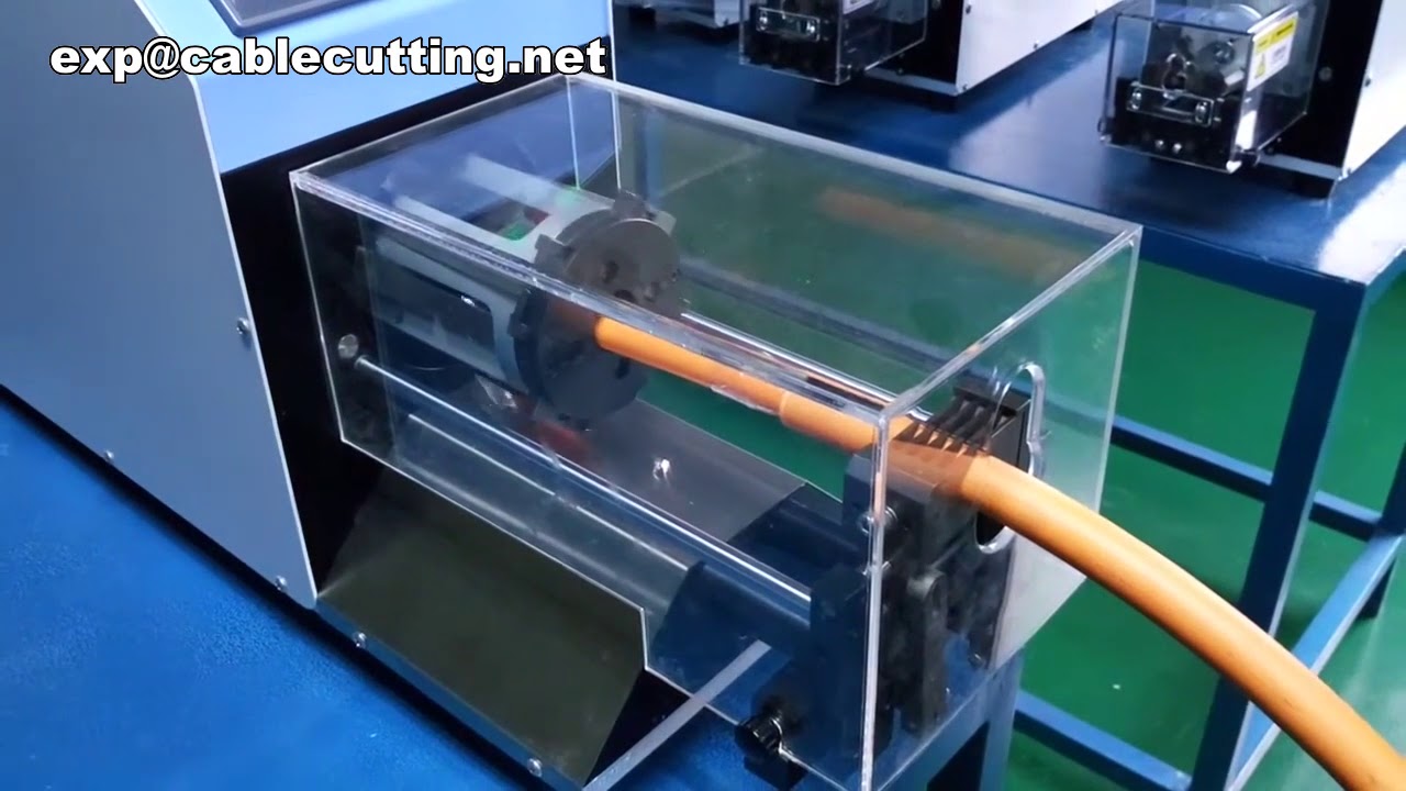 เครื่องปอกสายโคแอกเชียล สายทีวี เครื่องปอกสายไฟฟ้า ประสิทธิภาพสูง