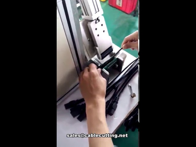เครื่องติดฉลากลวดแบบพันรอบอัตโนมัติ | เครื่องติดฉลากสายไฟ | เครื่องปิดฉลากลวด