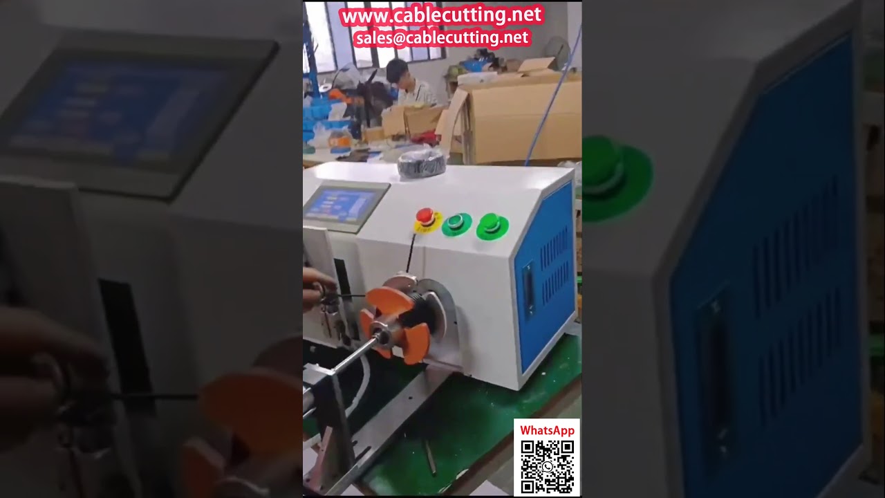 Автомат рядной укладки и намотки для обработки проводовжгутов