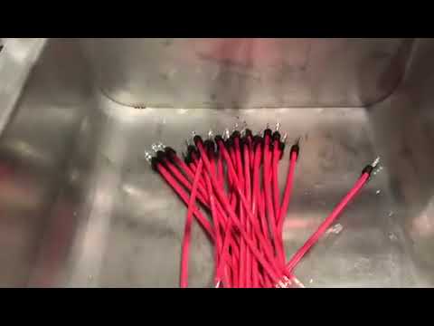 เครื่องอัตโนมัติปอกสายไฟ Crimp บัดกรี ชุบดีบุกปลายเดียว เพิ่มประสิทธิภาพการผลิต