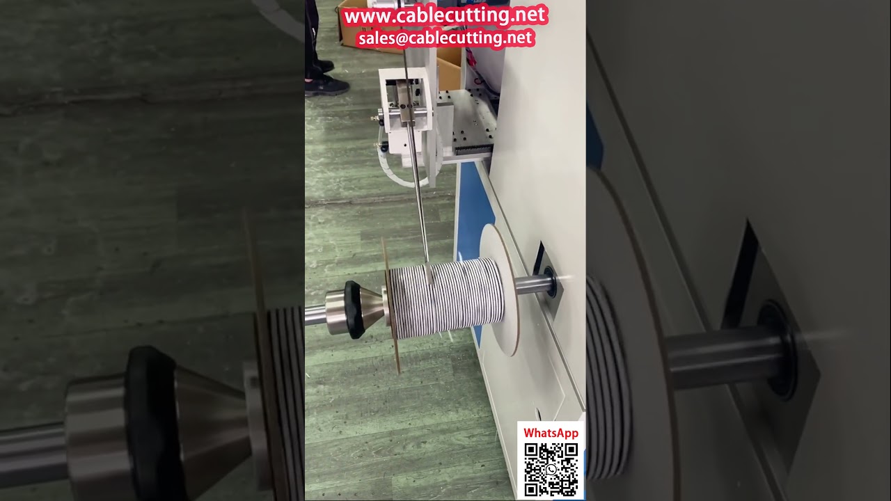 ม้วนเทป 3M และสายไฟอย่างแม่นยำด้วยเครื่องนับเมตรอัตโนมัติ | เพิ่มประสิทธิภาพการผลิต