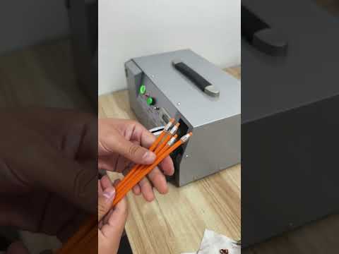 Precise Hexagonal Crimping Achieving Tight Tolerances #machine #cablewirestrippingmachine #factory