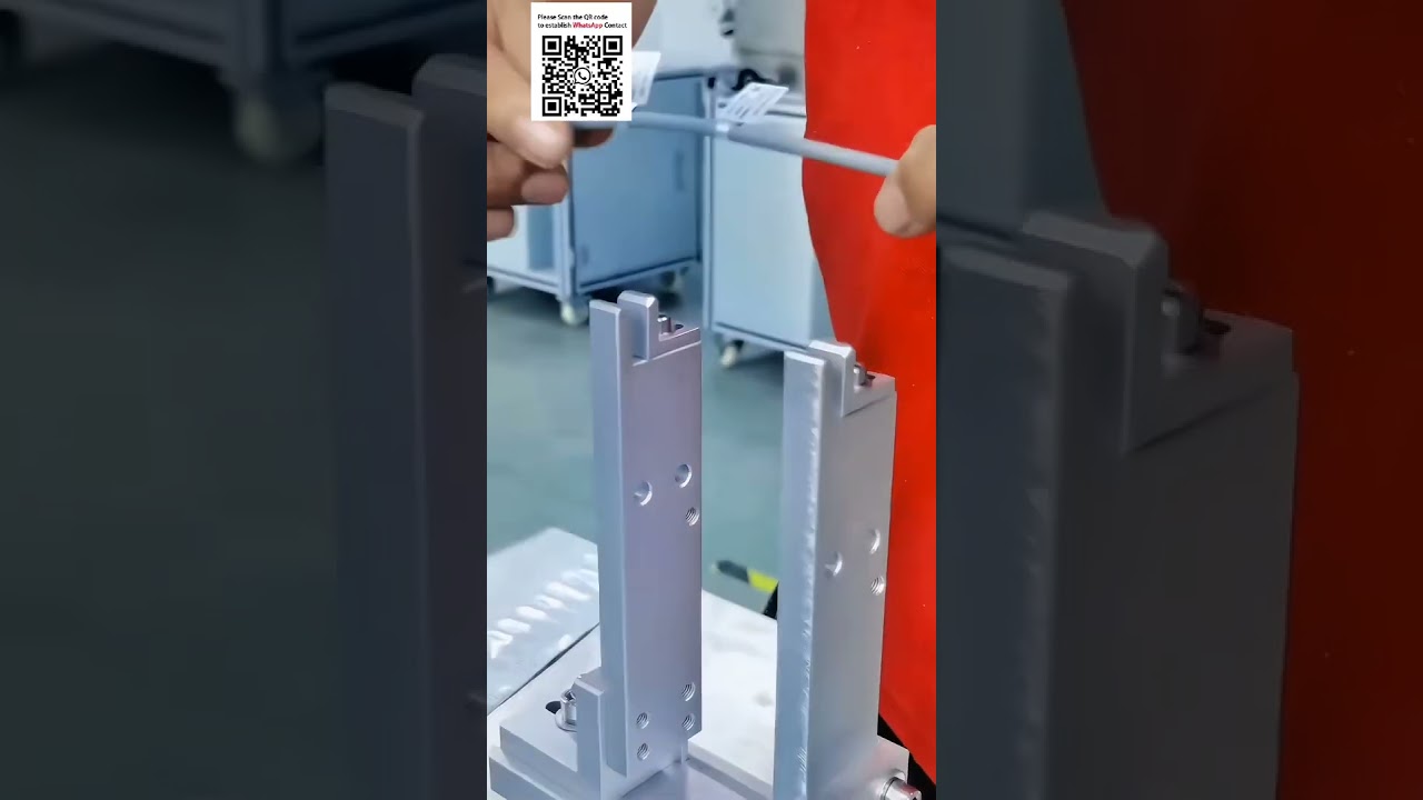 เครื่องติดฉลากพับอัตโนมัติสำหรับสายไฟและท่อหลากหลายชนิด | อุปกรณ์ระบบอัตโนมัติ