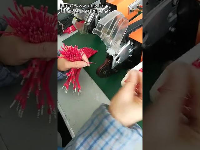 เครื่องปั๊มหัวสายไฟกึ่งอัตโนมัติระบบลม | เพิ่มประสิทธิภาพการผลิต