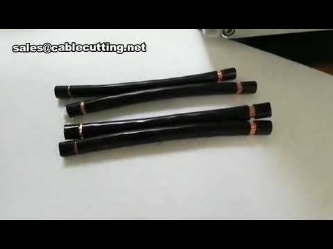 เครื่องปอกสายไฟอัตโนมัติ | สายเคเบิลแบบหลายแกน | เครื่องปอกสายแข็ง mp4