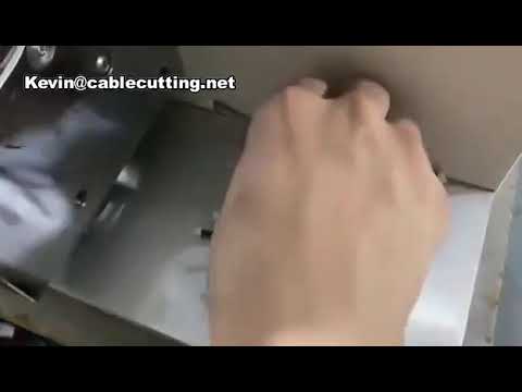 เครื่องติดฉลากและพันเทปสายไฟกึ่งอัตโนมัติ สำหรับสายเคเบิล ท่อหุ้มสายไฟ และสายรัด