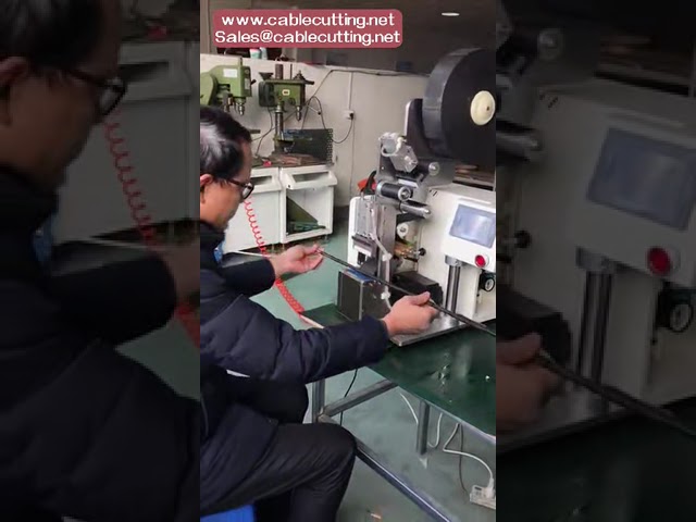 เครื่องพันเทปสายไฟอัตโนมัติ | เครื่องม้วนเทปสายไฟสำหรับอุตสาหกรรม
