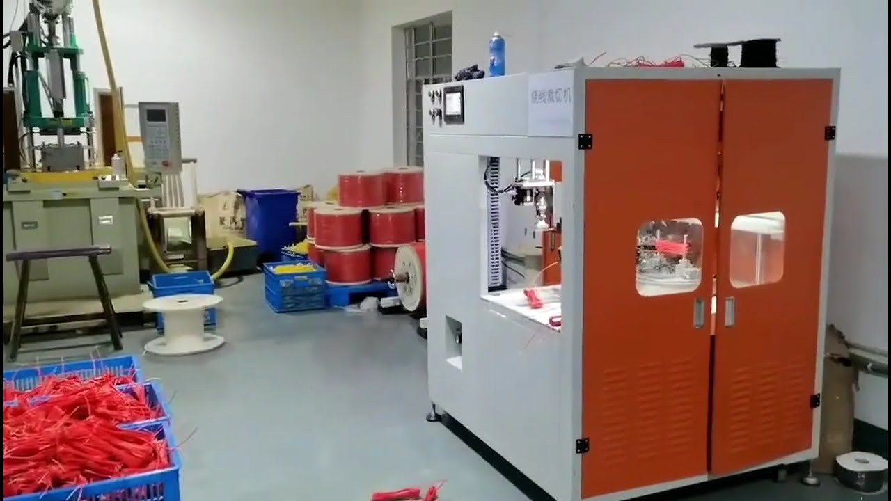 เครื่องม้วนและตัดสายไฟอัตโนมัติ | ฟังก์ชันการทำงานของเครื่องจักรประสิทธิภาพสูง