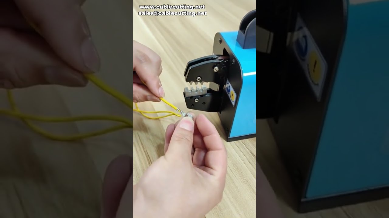 เครื่อง Crimp ลม 16M สำหรับขั้วต่อที่ไม่ได้มาตรฐาน ใช้งานง่าย | อุปกรณ์โรงงาน