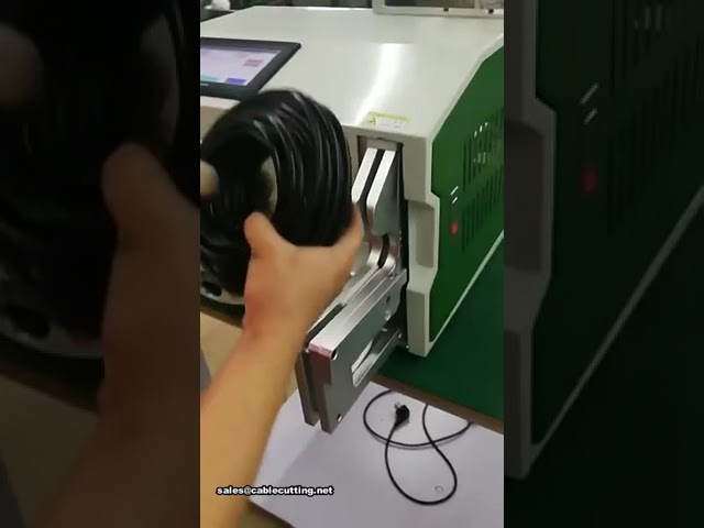 เครื่องม้วนสายเคเบิลอัตโนมัติระดับอุตสาหกรรม | เพิ่มประสิทธิภาพการผลิตสายไฟ