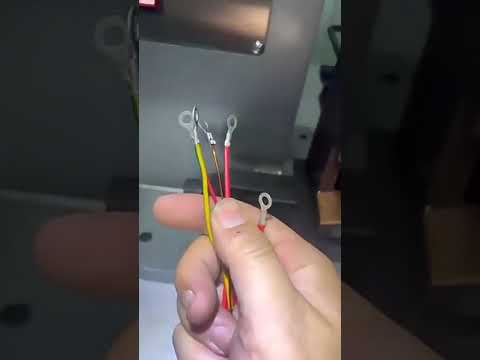 เครื่องกดขั้วต่อสายไฟฟ้าอัตโนมัติกึ่งอัตโนมัติ 4T Servo | เครื่องปอกและกดขั้วสายไฟ