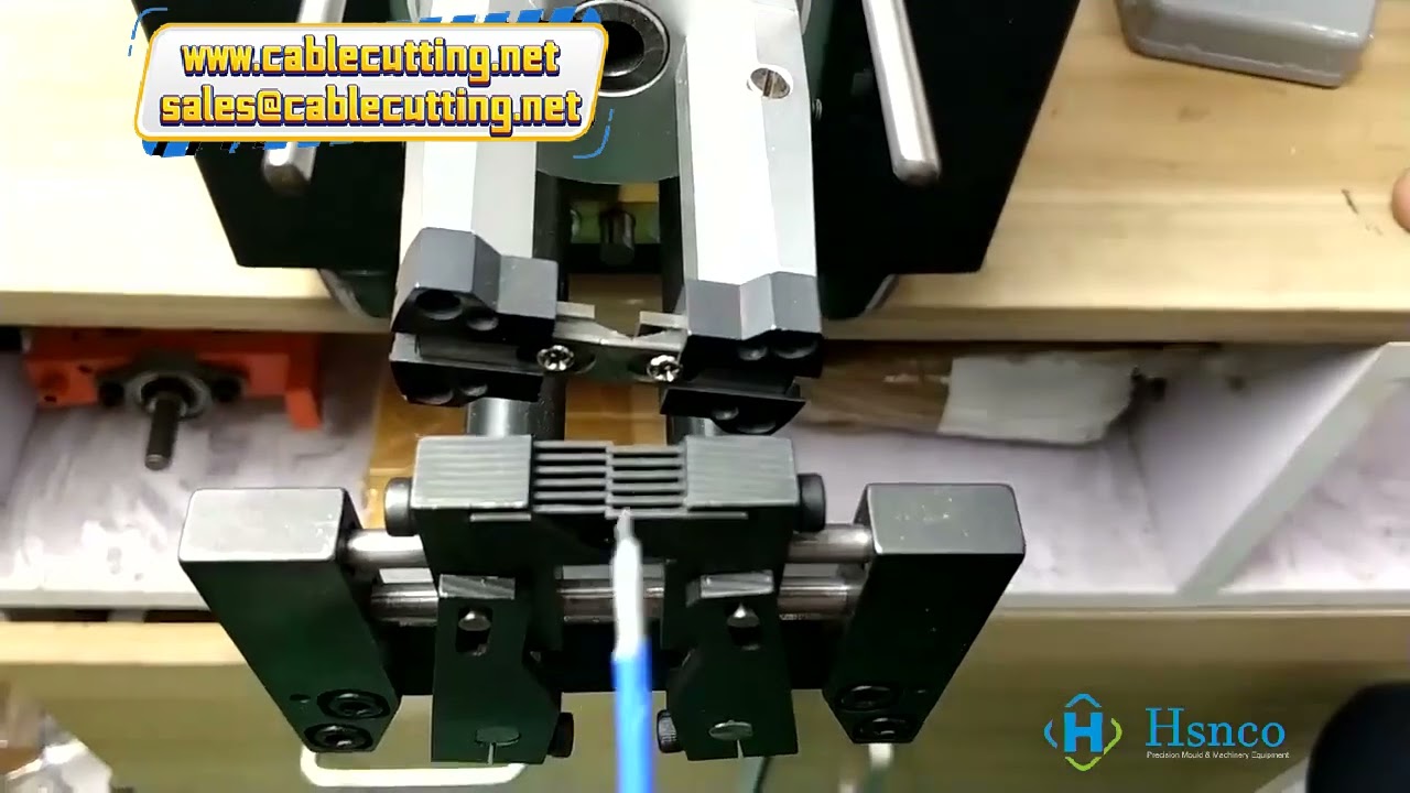 เครื่องปอกสายเคเบิลโคแอกเชียลหลายชั้น | เครื่องตัดและปอกสายไฟอัตโนมัติประสิทธิภาพสูง
