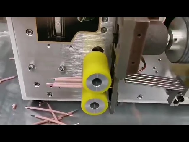 เครื่องตัดและปอกสายไฟอัตโนมัติประสิทธิภาพสูง รองรับสายไฟหลายแกน 0-1.7mm²