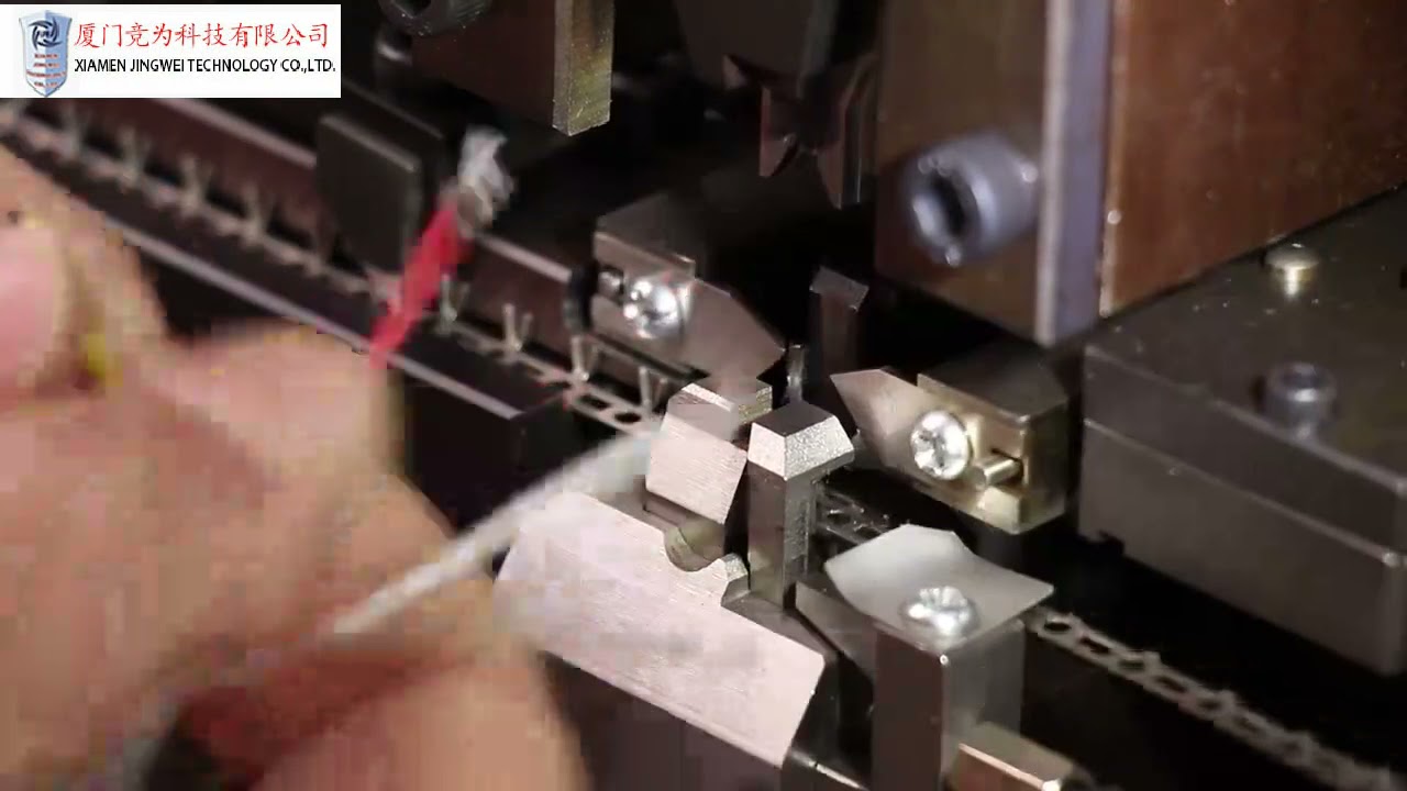 เครื่องปอกและ crimp สายเคเบิลอัตโนมัติ | เพิ่มประสิทธิภาพการผลิตสายไฟ