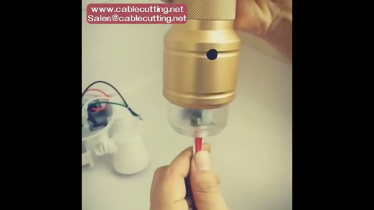 เครื่องบิดสายไฟมือถืออัตโนมัติ 816A-170 หลายเส้น กำลังสูง รุ่น AC100-24V