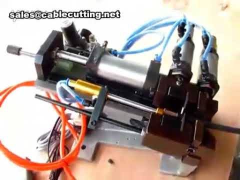 เครื่องปอกฉนวนสายไฟระบบนิวเมติกประสิทธิภาพสูง | เครื่องปอกสายไฟอุตสาหกรรม