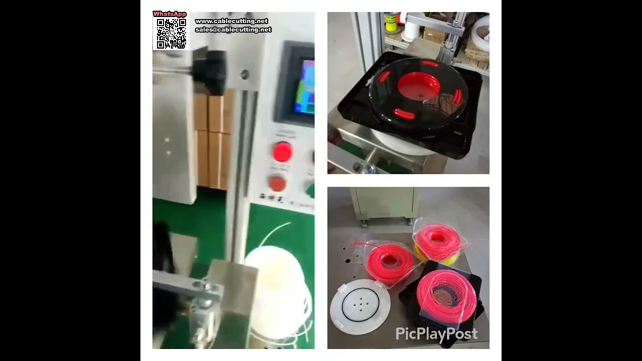 เครื่องม้วน Blister อัตโนมัติมืออาชีพ สำหรับผลิตเชือกตัดหญ้า | เพิ่มประสิทธิภาพบรรจุภัณฑ์