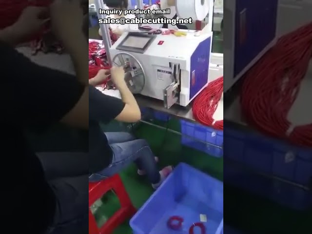 เครื่องพันสายเคเบิล เครื่องมัดสายไฟ เครื่องมัดลวดอัตโนมัติ | โซลูชันการจัดการสายไฟอุตสาหกรรม
