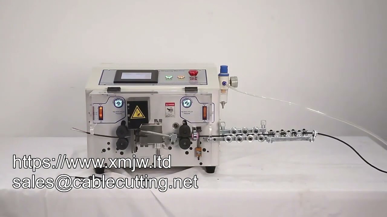 เครื่องตัดสายไฟอัตโนมัติ WPM-05-RS ระบบไฟฟ้า ประสิทธิภาพสูง สำหรับสายเคเบิลหลายแกนทองแดง