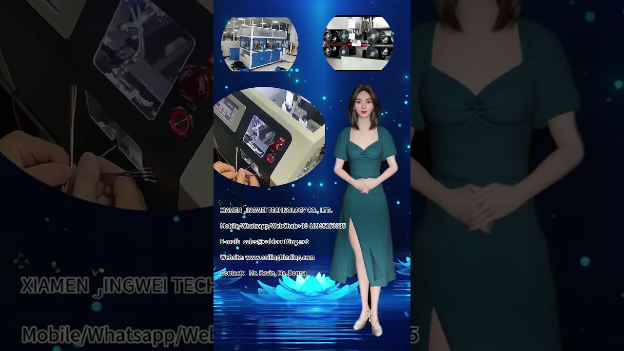 เครื่องมัดลวดอัตโนมัติขนาด 40-80 มม. | ระบบมัดม้วนลวดสายไฟ