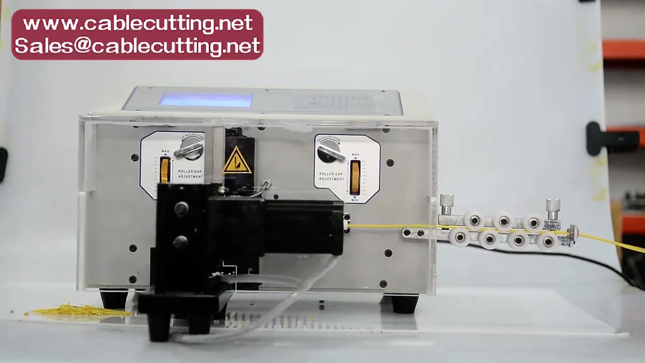 เครื่องตัดปอกสายไฟอัตโนมัติ NX2S หน้าจอสัมผัส พร้อมบิดเกลียว สำหรับสายไฟ 0.1-4mm²