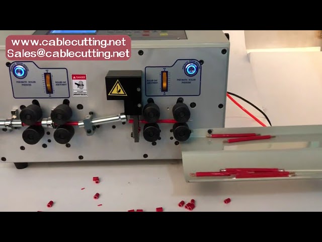 เครื่องตัดและปอกสายไฟหนาพิเศษ 70mm² สำหรับสาย BV BVR | เครื่องปอกสายไฟอัตโนมัติ