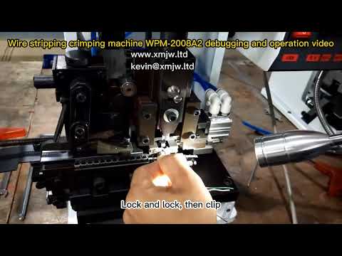 การปรับตั้งและใช้งานเครื่องปอกสายไฟพร้อม Crimp WPM-2008A2 อย่างมืออาชีพ