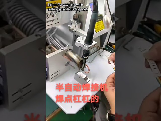 เครื่องบัดกรีกึ่งอัตโนมัติสำหรับสายข้อมูล USB และบัดกรีสองด้าน PCB