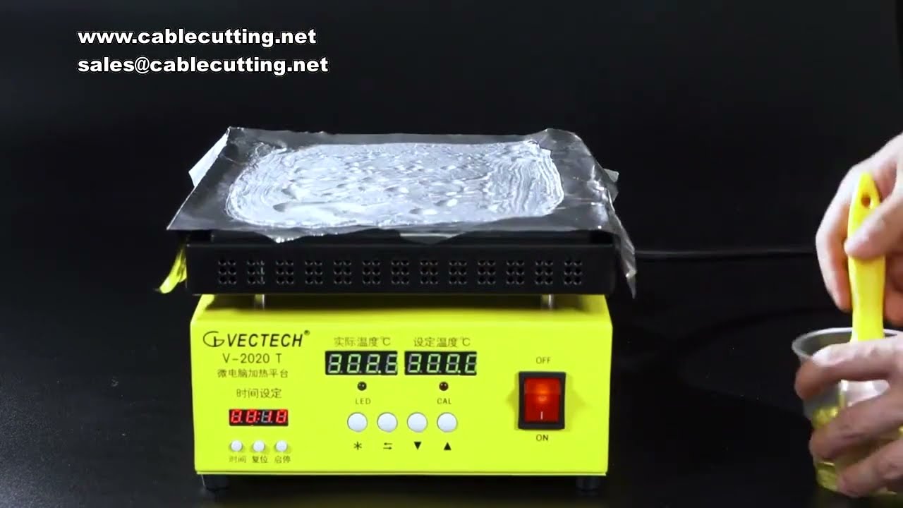 956S เครื่องทำความร้อน 300W จอคู่ พร้อมหลอด LED สำหรับงานเชื่อมบัดกรี ปรับอุณหภูมิได้