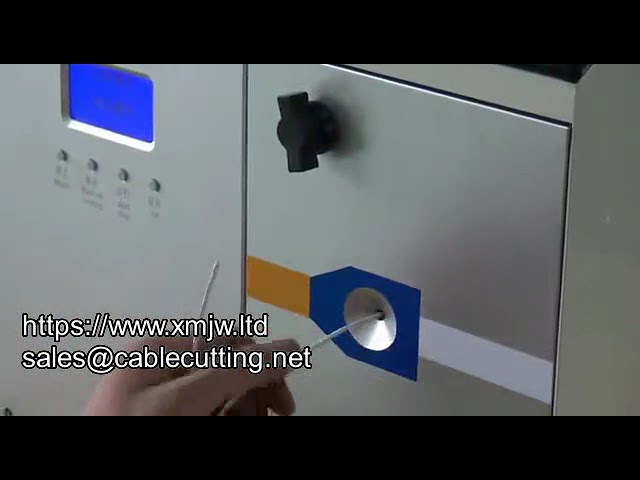 เครื่อง Crimping เฟอร์รูลอัตโนมัติ สำหรับสายไฟที่ปอกแล้วและ Crimping เฟอร์รูล