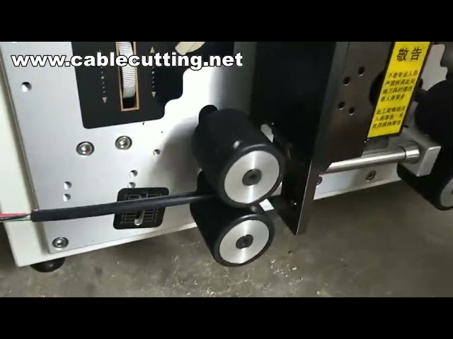 เครื่องปอกสายไฟอัตโนมัติ เครื่องปอกสาย USB เครื่องตัดและปอกสายไฟอัตโนมัติ W