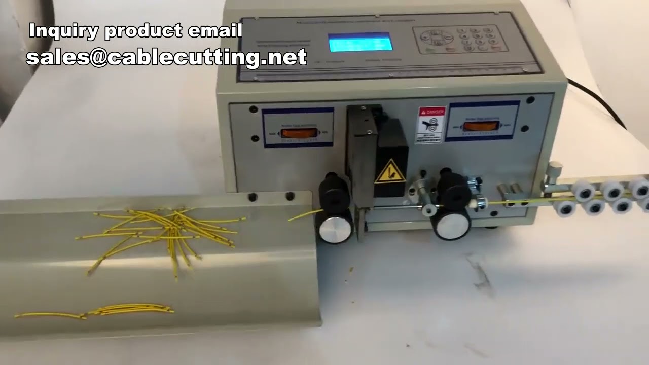 เครื่องปอกสายไฟอัจฉริยะ | เครื่องตัดและปอกสายคอมพิวเตอร์แบบอัตโนมัติ