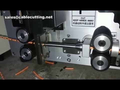 เครื่องตัดและปอกสายไฟอัตโนมัติ แบบ Window Strip Cut | เพิ่มประสิทธิภาพการผลิต