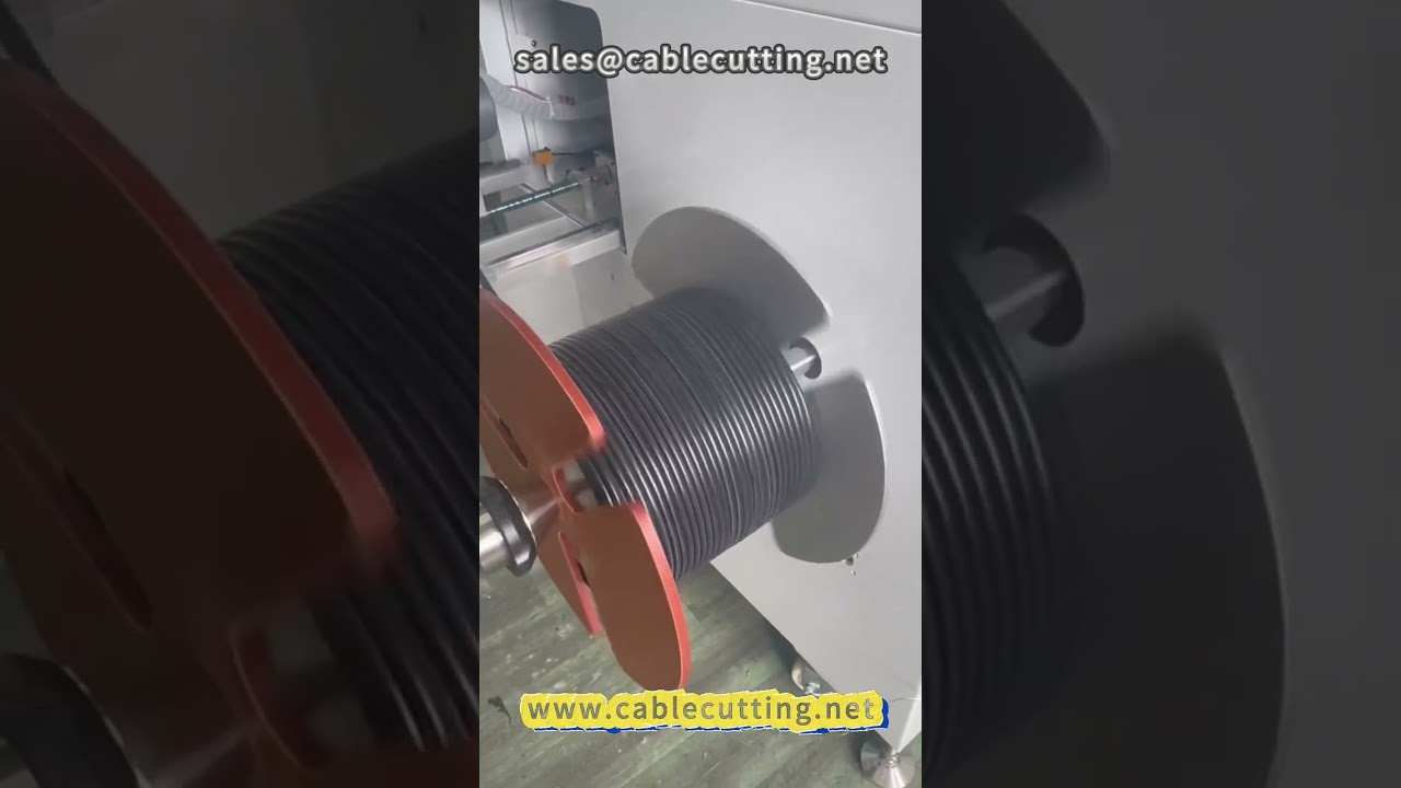 เครื่องม้วนสายไฟ 45 เมตร | เครื่องพันสายไฟประสิทธิภาพสูงสำหรับโรงงานผลิต