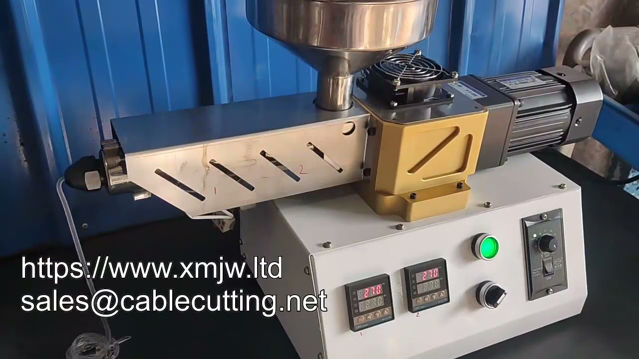 เครื่องฉีดพลาสติกและเครื่องอัดรีดพลาสติกขนาดเล็กตั้งโต๊ะ | Single Screw สำหรับวัสดุพอลิเมอร์