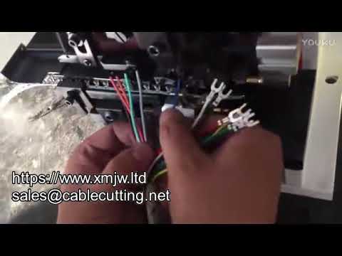 เครื่องปอกสายไฟและ Crimp ขั้วต่อกึ่งอัตโนมัติ WPM 1500 | เพิ่มประสิทธิภาพการผลิต