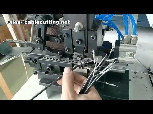 เครื่องปอกสายไฟและ crimp ขั้วต่ออัตโนมัติ | เครื่องปอกสายไฟและกดขั้วต่อรุ่นใหม่