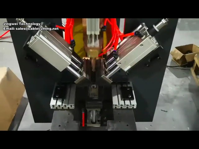 เครื่องตัดแต่งขอบใบเลื่อยสแตนเลสและแถบเหล็กอัตโนมัติ | เครื่องตัดแถบเหล็ก