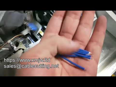เครื่องตัด ปอก และบิดสาย USB อัตโนมัติ – เครื่องจักรผลิตสายเคเบิลไฟฟ้า