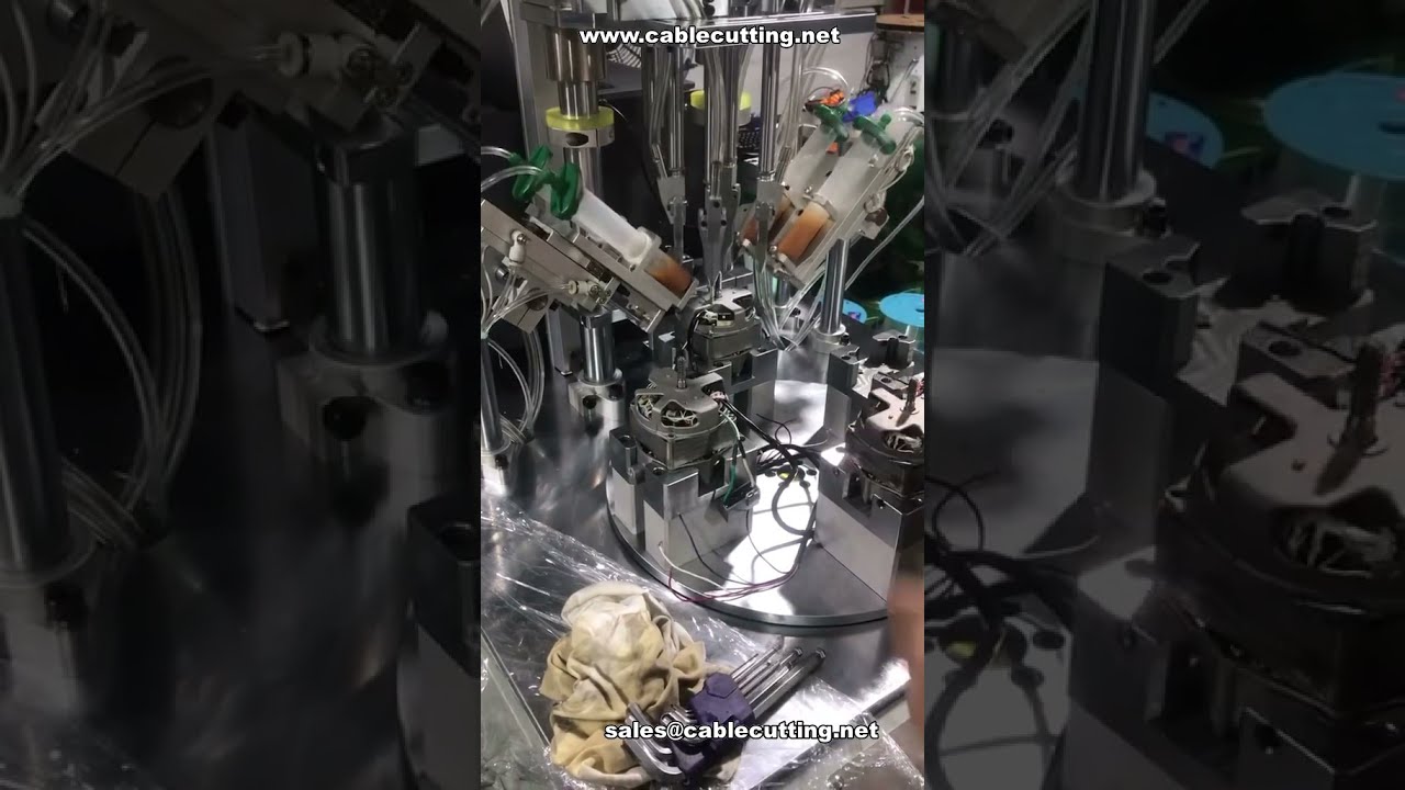 1 to 4 Output Long Screw Dispensing & Fastening Machine for Motors