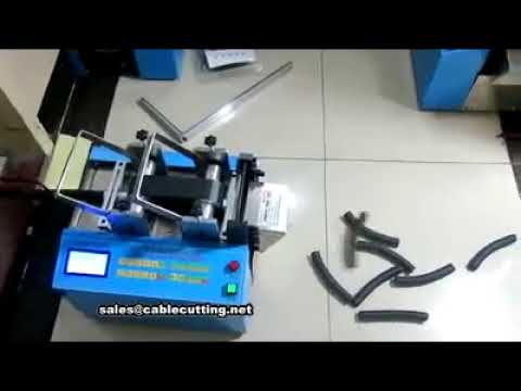 เครื่องตัดท่อลูกฟูกอัตโนมัติประสิทธิภาพสูง สำหรับท่อพลาสติกลูกฟูกและสายไฟ